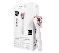 GESKE | SmartAppGuided™ MicroNeedle Face Roller | 9 in 1 | avec quartz rose | Microneedling | Appareil de Microneedling professionnel | Rouleau à aiguilles | Rouleau de beauté visage | Micro-aiguilles
