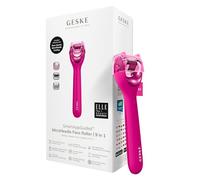 GESKE | SmartAppGuided™ MicroNeedle Face Roller | 9 in 1 | avec quartz rose | Microneedling | Appareil de Microneedling professionnel | Rouleau à aiguilles | Rouleau de beauté visage | Micro-aiguilles