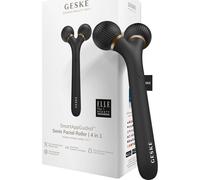 Geske SmartAppGuided Sonic Facial Roller 4 In 1 Black Gold 1 Unité