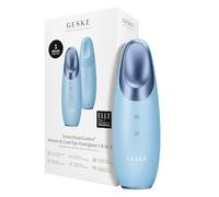 GESKE | SmartAppGuided™ Warm & Cool Eye Energizer | 6 in 1 | Masseur oculaire | Masseur anti-cernes | Supprimer les poches sous les yeux et les paupières tombantes | Massage électrique des yeux