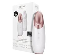 GESKE | SmartAppGuided™ Warm & Cool Eye Energizer | 6 in 1 | Masseur oculaire | Masseur anti-cernes | Supprimer les poches sous les yeux et les paupières tombantes | Massage électrique des yeux