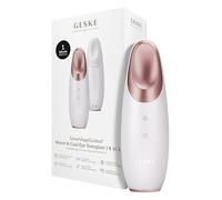 GESKE | SmartAppGuided™ Warm & Cool Eye Energizer | 6 in 1 | Masseur oculaire | Masseur anti-cernes | Supprimer les poches sous les yeux et les paupières tombantes | Massage électrique des yeux