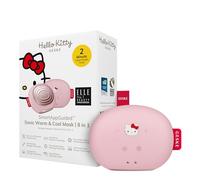 GESKE x Hello Kitty | SmartAppGuided™ Sonic Warm & Cool Mask | 8 in 1 | Masque facial Beauty LED | Thérapie lumière rouge | Chaleur | Refroidissement | Absorption accrue des produits | Masseur facial
