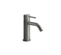 Gessi 316 Flessa, mitigeur monocommande de lavabo, sans vidage, saillie 122 mm, 727, 54002239, Couleur: Acier inoxydable brossé mat