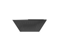 Gessi Afilo, couvercle pour douche de tête 500x500 mm, jet de type pluie, doit être commandé séparément, 57012707, Couleur: Métal noir brossé PVD