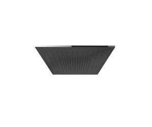 Gessi Afilo, couvercle pour douche de tête 500x500 mm, jet de type pluie, doit être commandé séparément, 57012707, Couleur: Métal noir brossé PVD