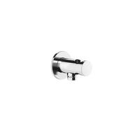 Gessi Anello Coude de raccordement mural 1/2 avec support, sécurité intrinsèque, 63461030, Couleur: PVD de cuivre