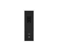 Gessi Binario, ensemble complet de contrôle numérique, contrôle par écran tactile de tous les modules électroniques et hydriques connectés, design Rettangolo, 61217299, Couleur: Noir XL