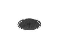 Gessi Colour Couverture pour Minimali Colour Douche de tête ronde, D502mm avec jets pluie, pluie battante et brouillard, 57980299, Couleur: Noir XL