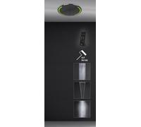 Gessi Colour, système de douche encastré multifonctions, rond, diamètre 502mm, type de jet pluie, pluie battante, brouillard, effet lumineux inclus, 57929238