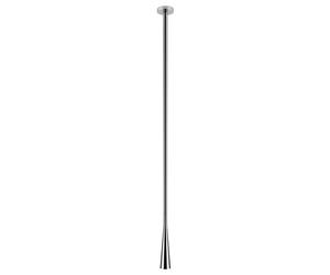 Gessi CONO bec plafonnier pour lavabo 1/2, peut être combiné avec un mitigeur monocommande ou un capteur, longueur 1600mm, 45099707, Couleur: Métal noir brossé PVD