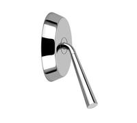 Gessi CONO kit prêt à lemploi pour mitigeur de lavabo encastré, 1 sortie en haut, 45054279, Couleur: Blanc CN