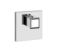 Gessi Eleganza, ensemble prêt à monter, thermostat haute performance sans arrêt, simple sortie, 46252726, Couleur: Bronze chaud brossé PVD