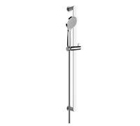 Gessi Emporio ensemble barre de douche avec douchette à main anticalcaire en plastique, type 1 jet et flexible de douche 1.50m, 47242031, Couleur: chrome