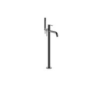 Gessi Emporio Via Tortona Ensemble pré-assemblé pour mitigeur de baignoire sur pied, bec de baignoire fixe, inverseur automatique pour douche à main, 031, 24943031, Couleur: chrome