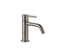 Gessi Emporio Via Tortona Mélangeur monocommande de lavabo, sans vidage, saillie 127 mm, 031, 18602149, Couleur: Optique Finox