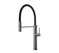 Gessi GESSI 316 Semiprofessionale Brass Brushed PVD - 60012#727 Mitigeur Ãvier | Laiton BrossÃ© Pvd, Bec semi-professionnel double fonction, Hauteur bec 250 mm