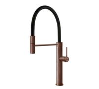 Gessi GESSI 316 Semiprofessionale Copper Brushed PVD - 60014#708 Mitigeur Ãvier | Cuivre brossÃ© PVD, Bec semi-professionnel double fonction, Hauteur bec 250 mm