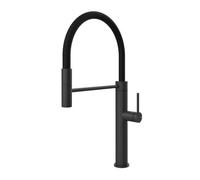 Gessi GESSI 316 Semiprofessionale Matte Black - 60014#299 Mitigeur Ãvier | Noir mat, Bec semi-professionnel double fonction, Hauteur bec 250 mm