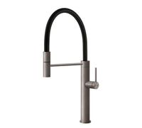 Gessi GESSI 316 Semiprofessionale Steel Brushed - 60010#239 Mitigeur Ãvier | Acier Inoxydable BrossÃ©, Bec semi-professionnel double fonction, Hauteur bec 250 mm