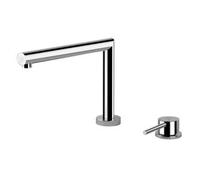 Gessi Gessi SU&GIU Sottofinestra Chrome - 50107#031 Mitigeur Évier | Bec rabattable, finition chromée, installation sous plan