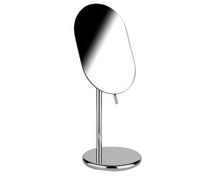 Gessi Goccia Miroir grossissant pivotant à 3 volets, modèle de sol, 38188713, Couleur: Laiton antique