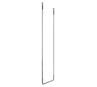 Gessi Goccia Porte-serviettes de plafond 45 cm, hauteur 160 cm, 38144125, Couleur: Cuivre brossé GHRC