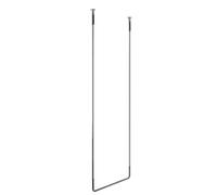 Gessi Goccia Porte-serviettes de plafond 60 cm, hauteur 160 cm, 38143123, Couleur: Cuivre GHRC