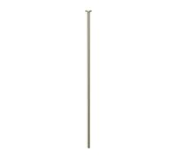 Gessi Habito Bec déverseur pour lavabo, pour capteur de mitigeur séparé, saillie 1600mm, montage au plafond, 63399149, Couleur: Optique Finox