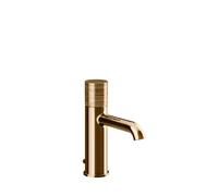 Gessi Habito Mitigeur de lavabo, avec bec, avec garniture découlement, saillie 131mm, TRAME, 70301735, Couleur: Bronze chaud PVD