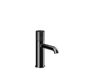 Gessi Habito Mitigeur de lavabo, avec bec, sans garniture découlement, saillie 131mm, TRAME, 70302706, Couleur: Métal noir PVD