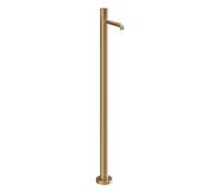 Gessi Habito Set de finition Mitigeur monocommandé pour lavabo, sans garniture de vidage, saillie 164mm, montage au sol, CESELLO, 70495726, Couleur: Bronze chaud brossé PVD