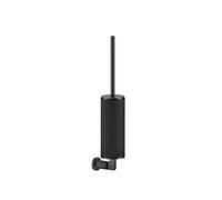 Gessi Inciso ensemble de brosses de toilette pour montage mural, récipient noir mat, 58520735, Couleur: Bronze chaud PVD