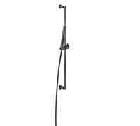 Gessi Inciso Set de barres de douche 800 mm, douchette anticalcaire et flexible 1500 mm, supports de douche non orientables latéralement, 58145735, Couleur: Bronze chaud PVD