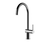 Gessi INEDITO Girevole Chrome - 60411#031 Mitigeur Ãvier | Chrome brillant, Bec pivotant 360Â°, DÃ©bit rÃ©glable