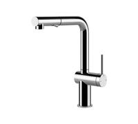 Gessi INEDITO Monogetto Chrome - 60433#031 Mitigeur Ãvier | Chrome brillant, Bec monogicler fixe, DÃ©bit rÃ©duit Ã©conomie eau