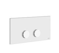 Gessi Ingranaggio plaque de commande pour Viega Prevista, 54645149, Couleur: Optique Finox