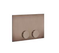 Gessi Ingranaggio Plaques de fixation pour Tece (Teceprofil et Tecebox), 54641708, Couleur: Cuivre brossé PVD