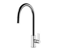 Gessi MONACO Estraibile Chrome - 17163#031 Mitigeur Évier | Bec extractible, Finition chromée, Douchette à jet