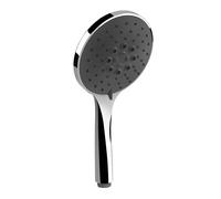 Gessi Origini Douchette anticalcaire, avec insert noir, 3 jets, 14378031, Couleur: chrome