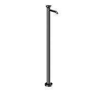 Gessi Origini Set de finition Mitigeur de lavabo, sans garniture de vidage, avec bec, montage au sol, saillie 164mm, 66095706, Couleur: Métal noir PVD