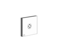 Gessi Rettangolo buse de pulvérisation murale QUADRO, 32979706, Couleur: Métal noir PVD
