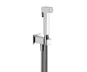 Gessi Rettangolo Douchette hygiénique Shut-Off, 20021031, Couleur: chrome