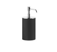 Gessi Rilievo, distributeur de savon version sur pied, gobelet noir mat, 59538299, Couleur: Noir XL