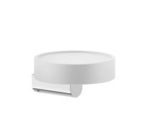 Gessi Rilievo, porte-savon blanc mat pour montage mural, 59501707, Couleur: Métal noir brossé PVD
