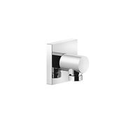 Gessi Rilievo, raccord mural coudé 1/2 sans support, sécurité intrinsèque, 59169031, Couleur: chrome
