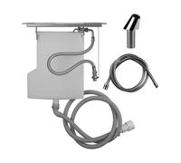 Gessi Securflex presse-étoupe, CONO, pour banc de carrelage, largeur minimale>100 mm, 735, 01772706, Couleur: Métal noir PVD