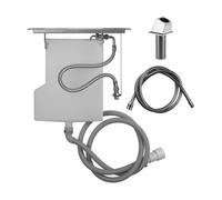Gessi Securflex presse-étoupe, Eleganza, pour banc de carrelage, largeur minimale>100 mm, 735, 01770706, Couleur: Métal noir PVD