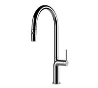 Gessi STELO Due Getti Matte Black - 60303#299 Mitigeur Évier | Deux jets, finition noir mat, design moderne