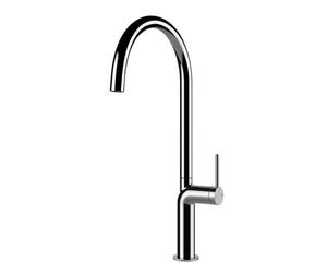 Gessi STELO Girevole Chrome - 60301#031 Mitigeur Évier | Bec orientable, Finition chromée, Cartouche 35mm